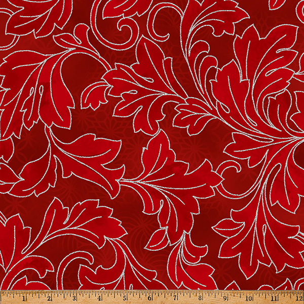 Christmas Wish Crimson-Silver