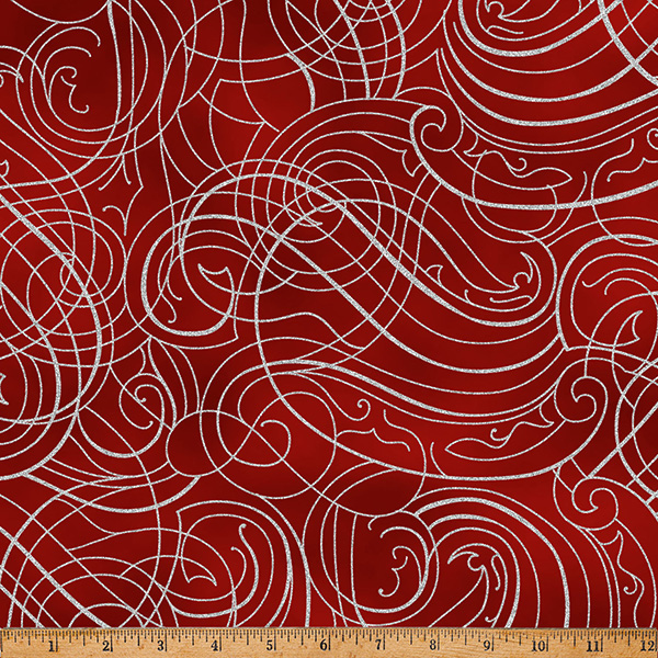 Christmas Wish Crimson-Silver