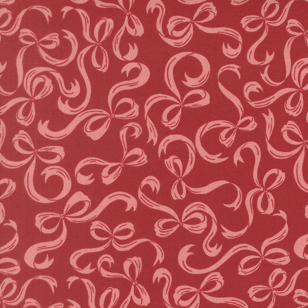 Je T'aime Tie A Bow Rose fabric by Stacy Iest Hsu for Moda