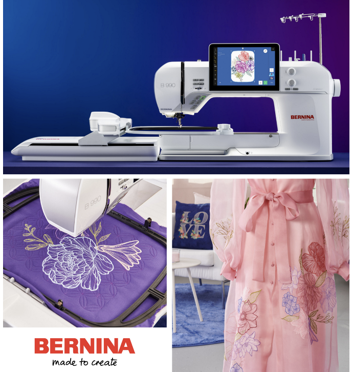 BERNINA 990 Mastery - Embroidery (Feb 17)
