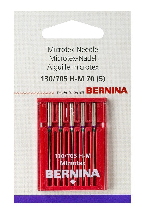 Needle, Microtex Sz70 Sharp 5pc