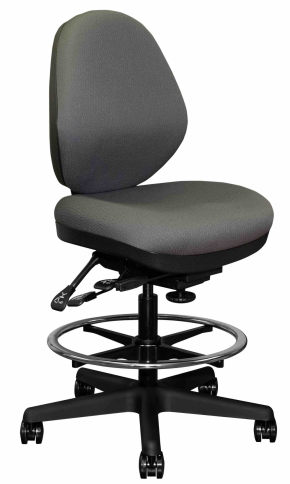 Drafting Sew Cozy Chair Dark Gray