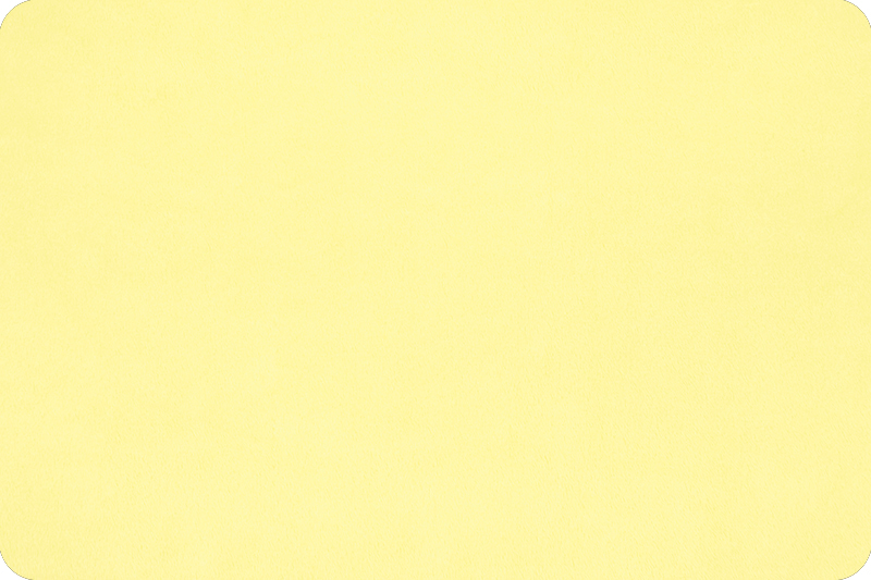 Yellow Solid Cuddle 3 60"
