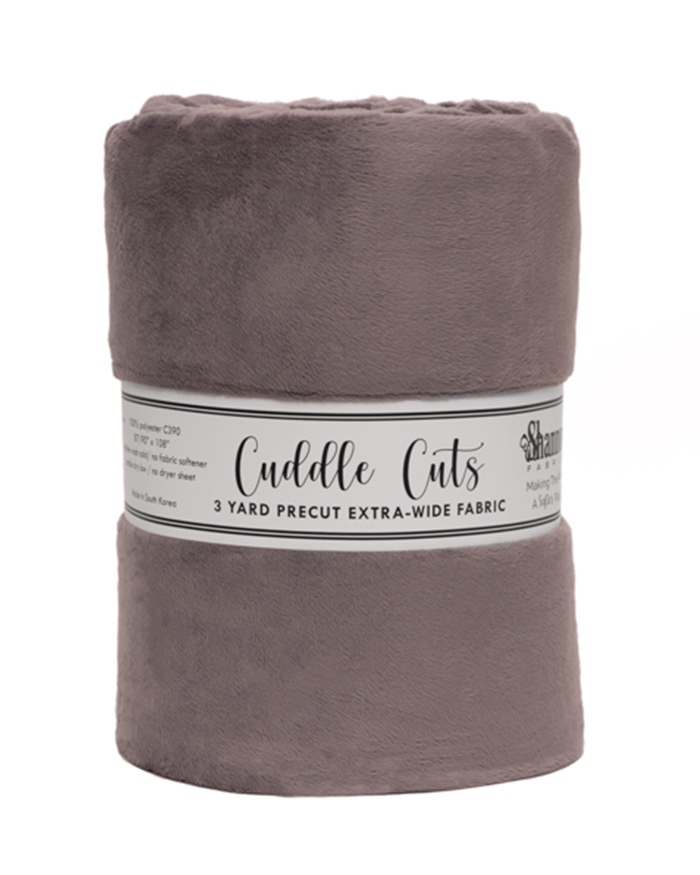 3 yard 110" Cuddle Cut Charcoal