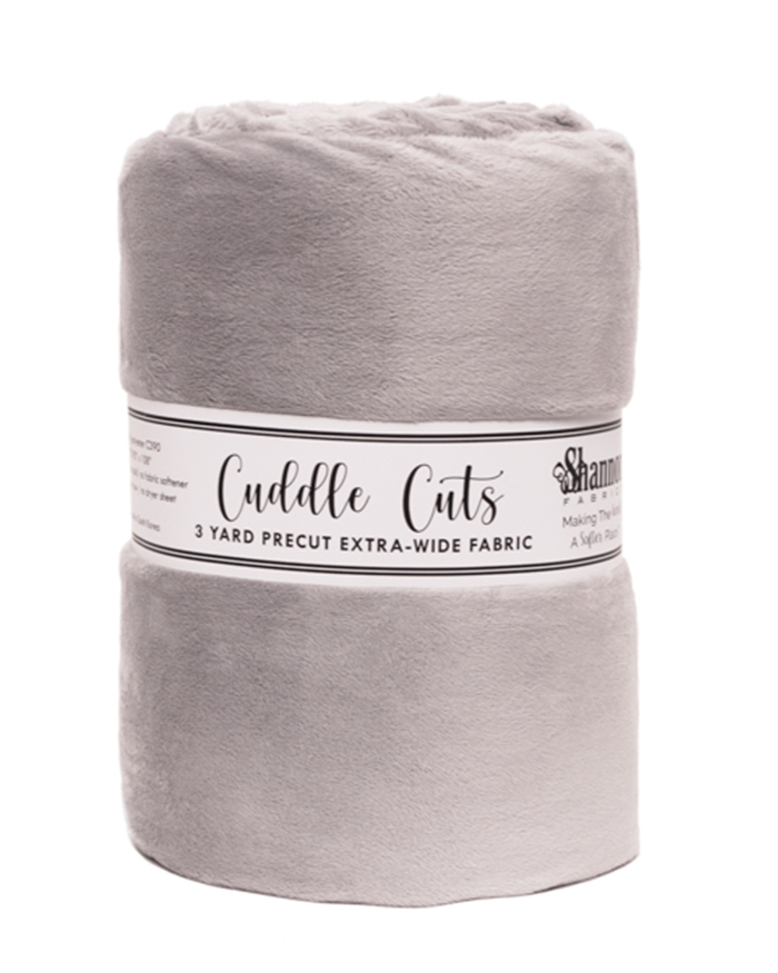 3 yard 110" Cuddle Cut Silver