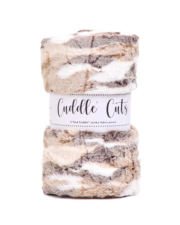 2 Yard Luxe Cuddle® Cut Frosted Himalayan Pewter 60"