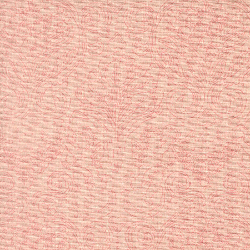 Je T'aime Pure Love Blush fabric by Stacy Iest Hsu for Moda