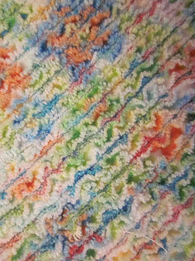 Chenille Potholder 7/8 yd, Colors Vary