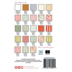Quilt Room BOM - Sunbonnet