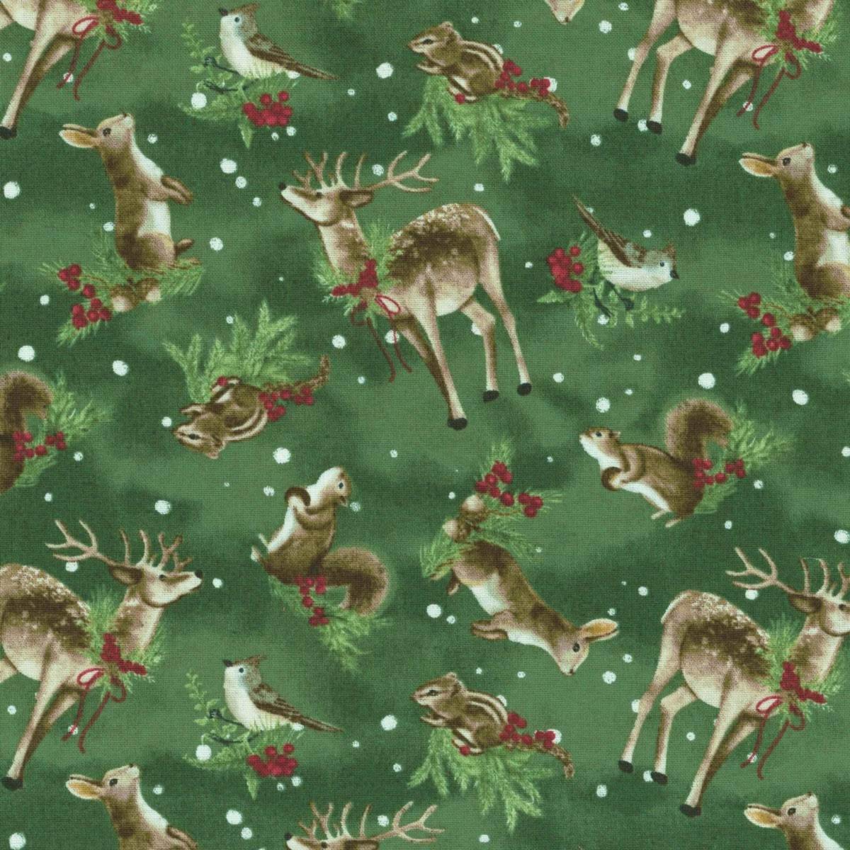 Woodland Critters Toss Green