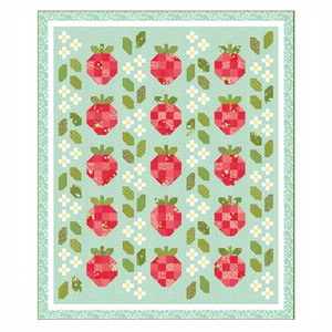 Berries Kit, 66x79, Includes fabric for top, binding & pattern