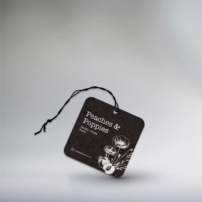 Car Freshener: Peaches & Poppies