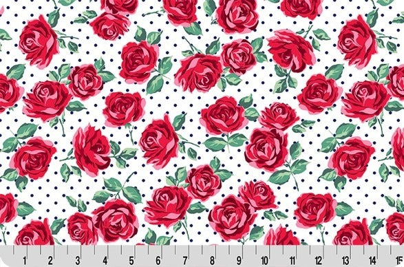 Cottage Rose Lane Briar Quilting Cuddle® Snow