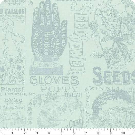 Sewing Seeds III Garden Blender Aqua