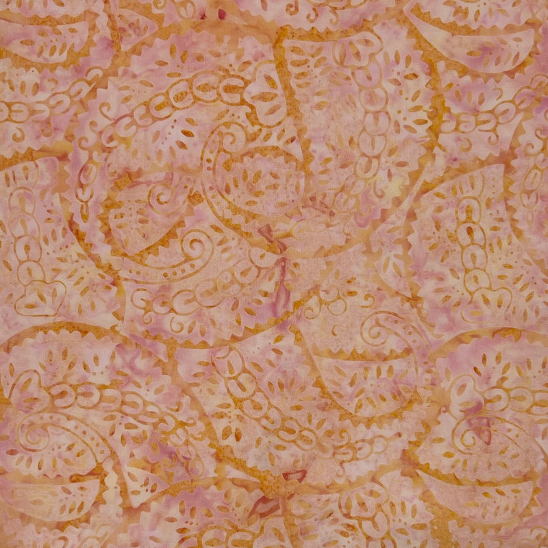 Melon Tonal Paisley