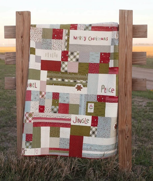 Joyful Chilly Kit, 66" × 72" Includes fabrics for top, pattern & binding