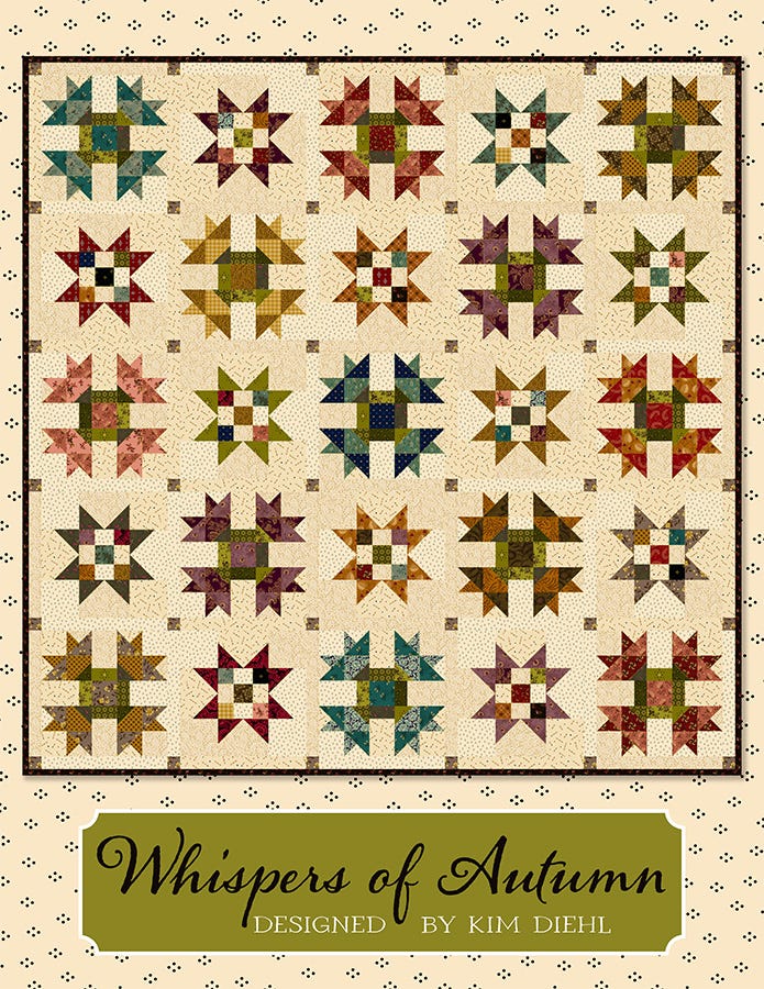 Whispers of Autumn quilt pattern