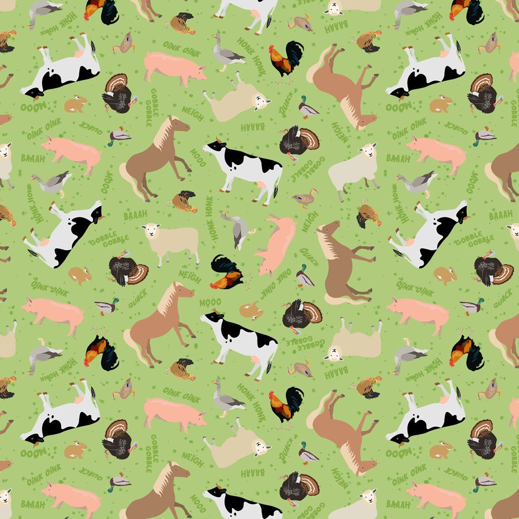 Green Farm Animals