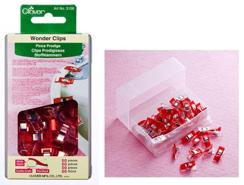 Wonder Clips Red 50ct