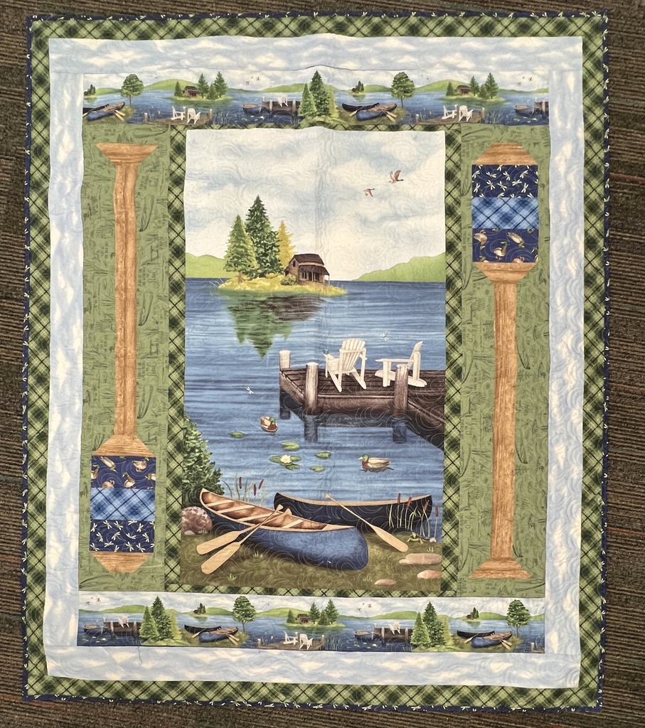 Lakefront Kit 51" x 63" Includes pattern
