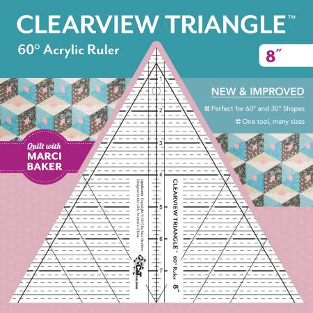 Clearview Triangle 8in Ruler