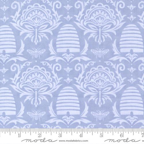 Lavender Beeskep Damask