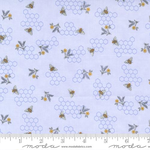 Soft Lavender Bees and Lavender