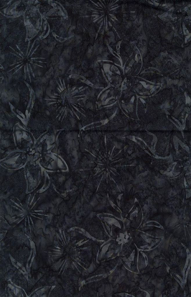 Slate Tropical Flower & Star Bursts