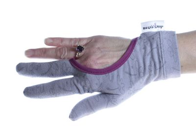 Regi's Grip Quilting Gloves Flower Print Pink Large