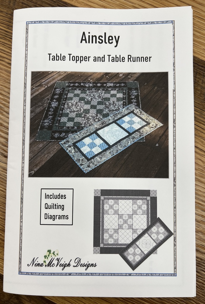 Ainsley Table Topper/Runner Pattern