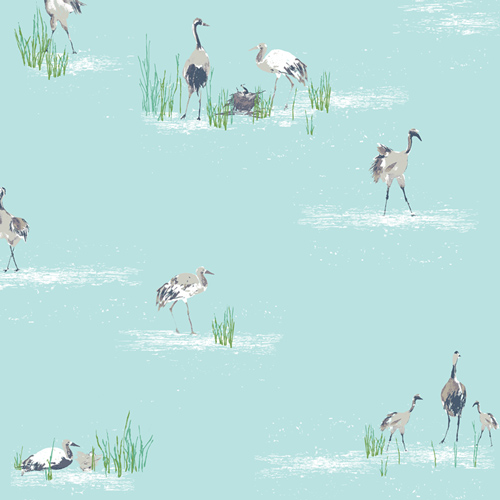 Wandering Cranes