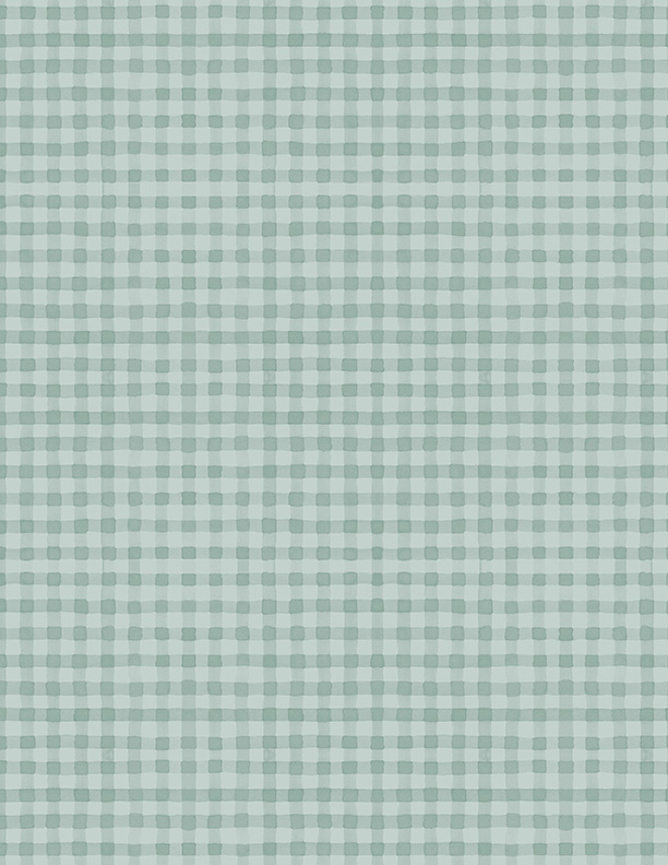 Gingham Blue