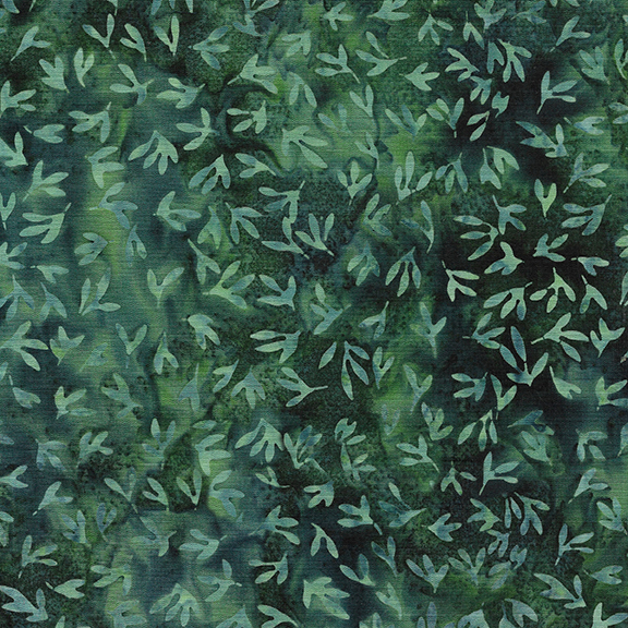 Teal Jade Mini Leaves