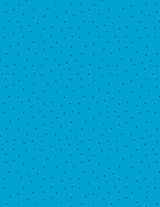 Pindots Turquoise/Navy