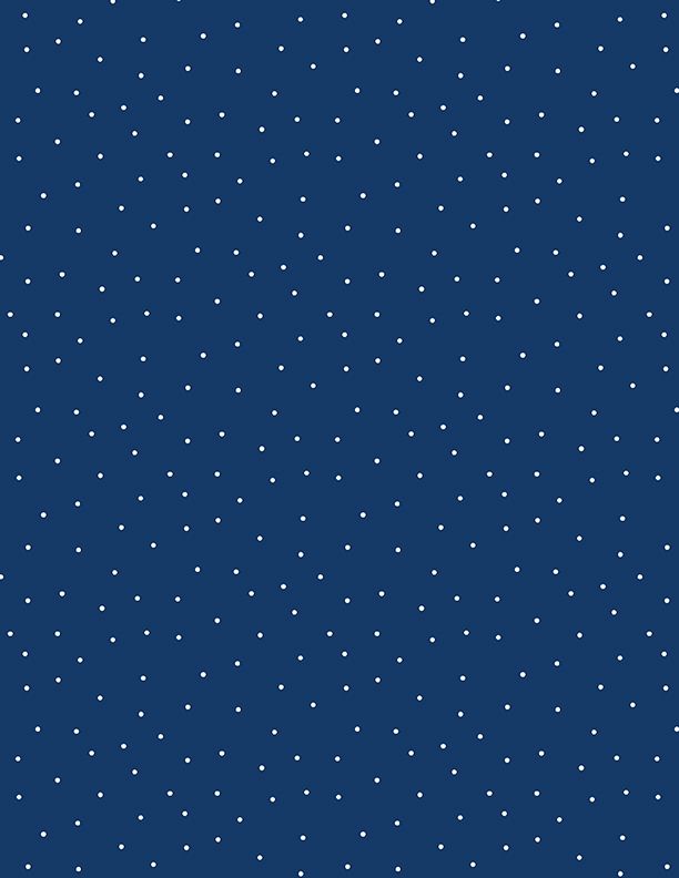 Pindots Navy/White