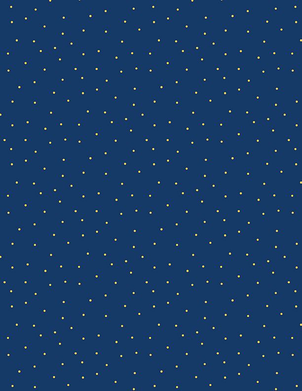 Pindots Navy/Gold