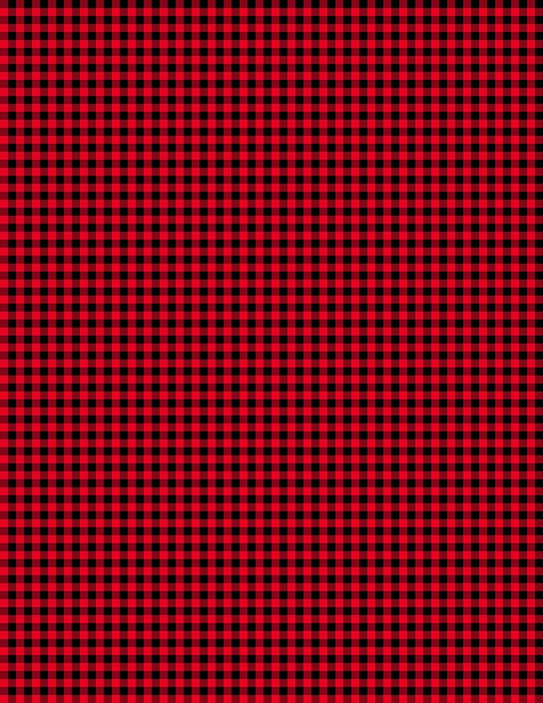 Mini Gingham Red/Black