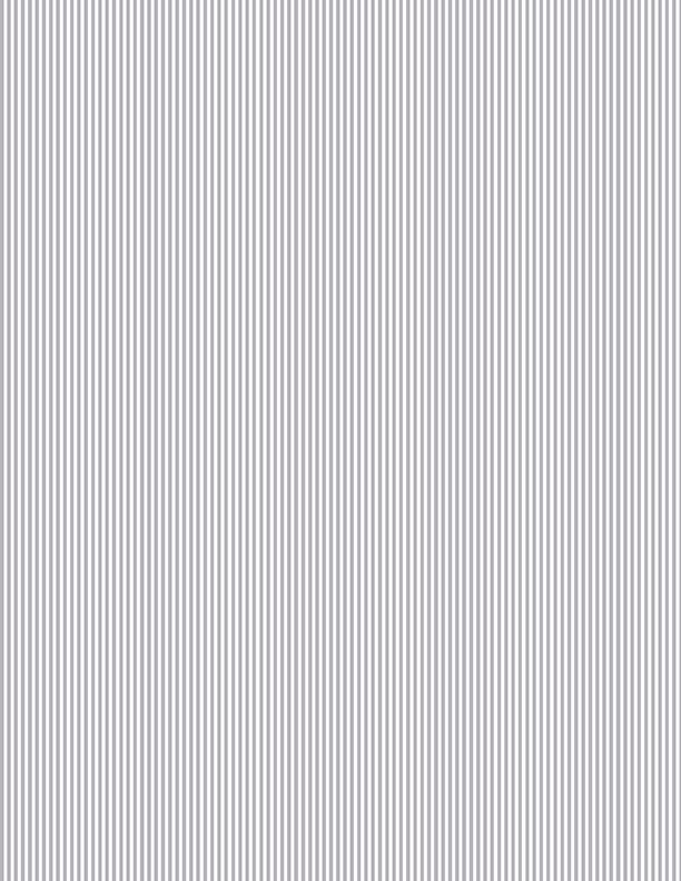Pinstripes Gray/White