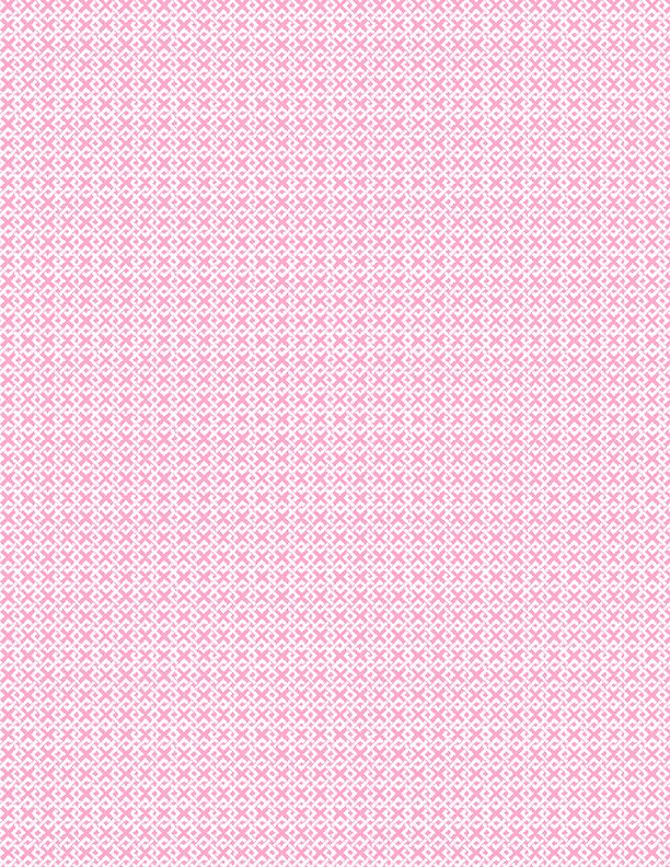 Criss Cross Two White/Bubble Gum Pink