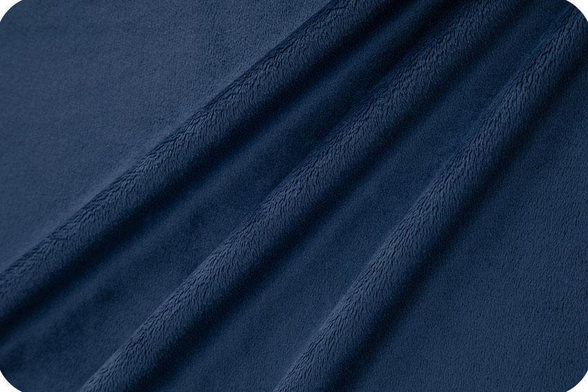 Navy Solid Cuddle 3 Extra Wide 90"