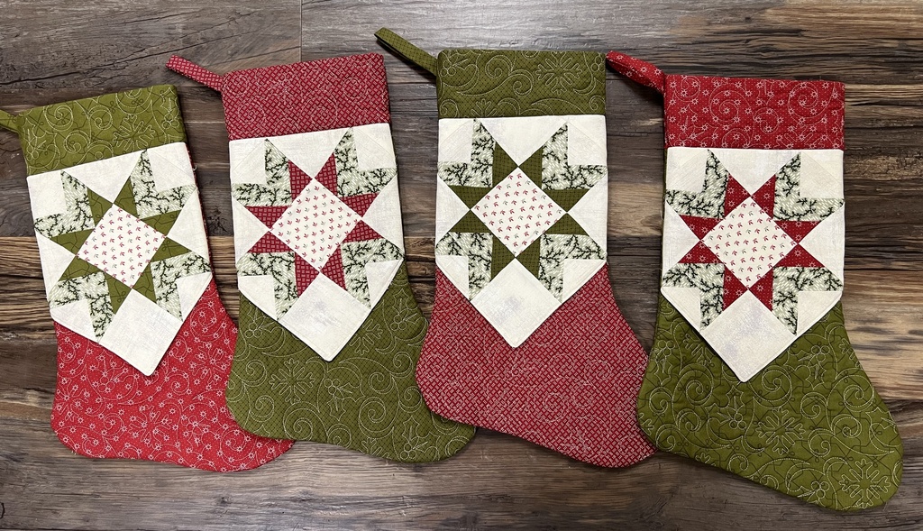 Stockings Kit, Makes 4, Pattern Included