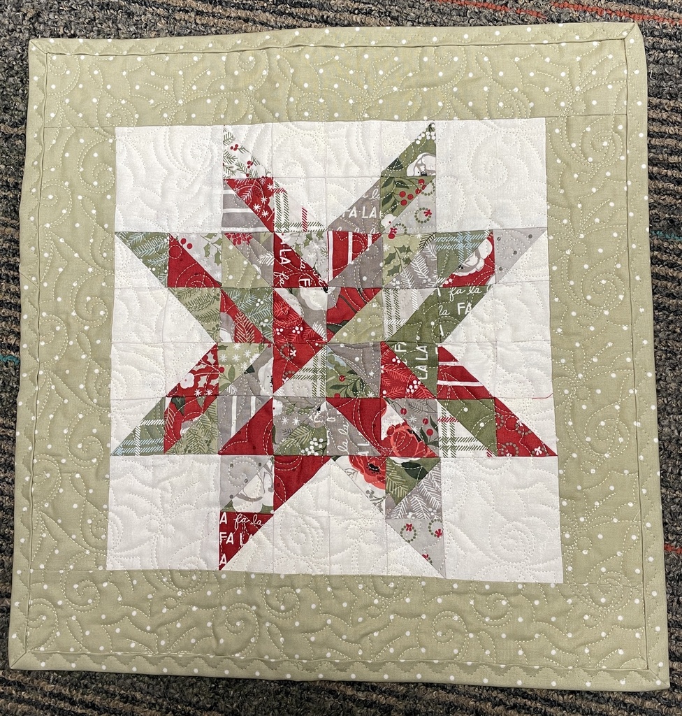 Star of Candy Kit, 16" x 16", includes pattern/binding