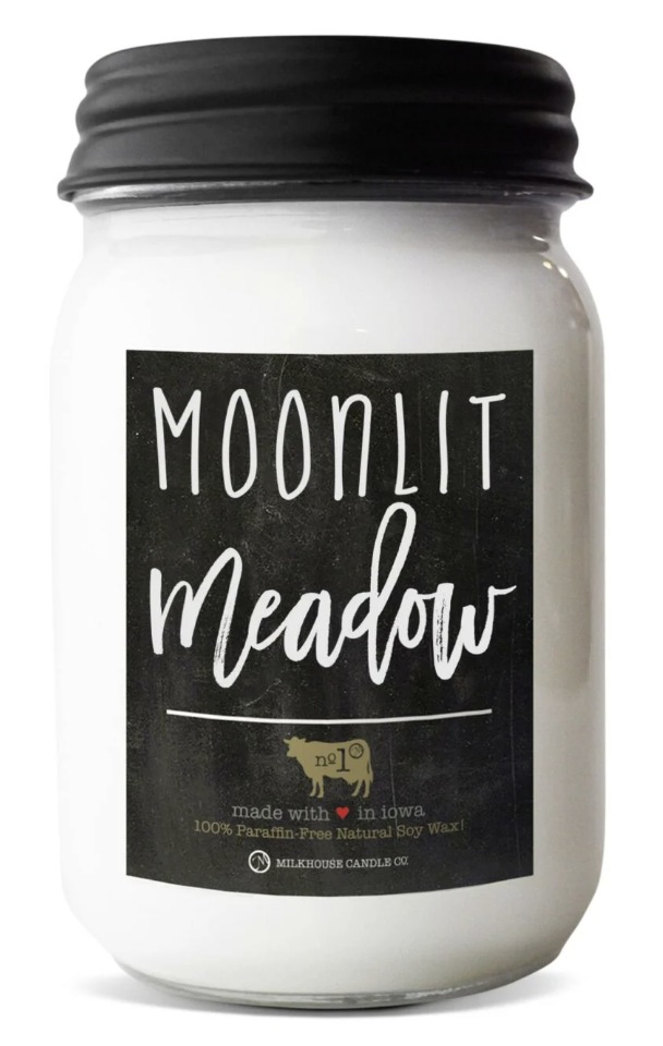 13oz Farmhouse Mason Jar Moonlit Meadow