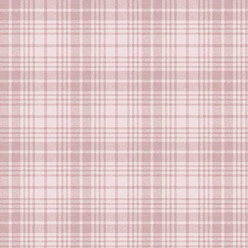 Wool Plaid Light Pink