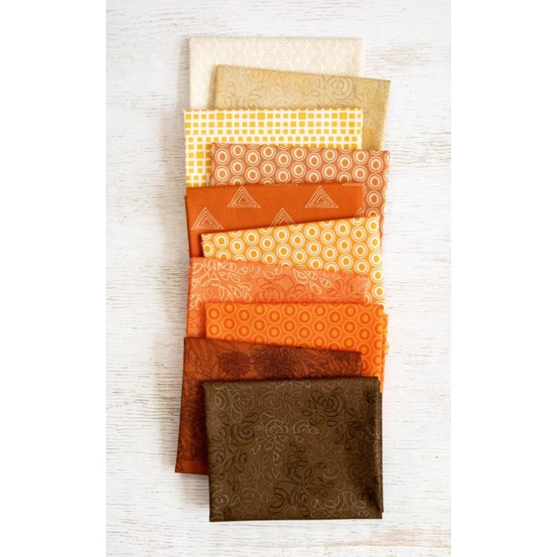 Pumpkin Spice Elements 10 Fat Quarters