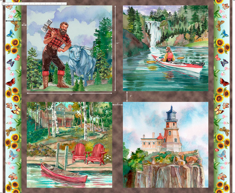Multi Minnesota Picture Patches PREORDER for April 1, 2024