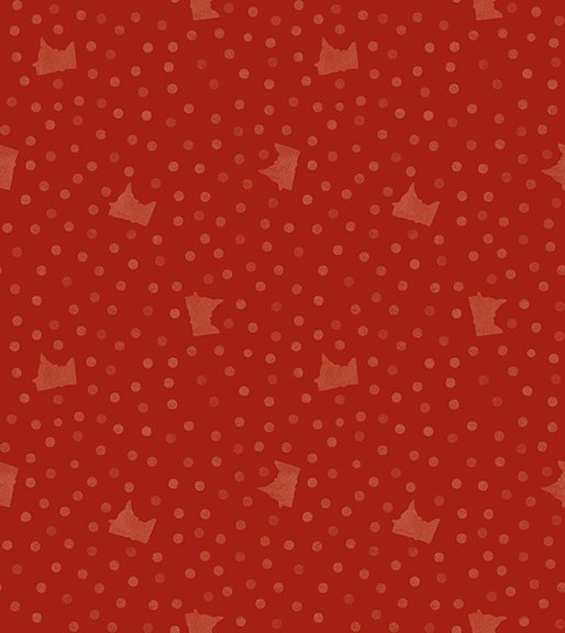 Quilt MN 2024 MN Dots Red