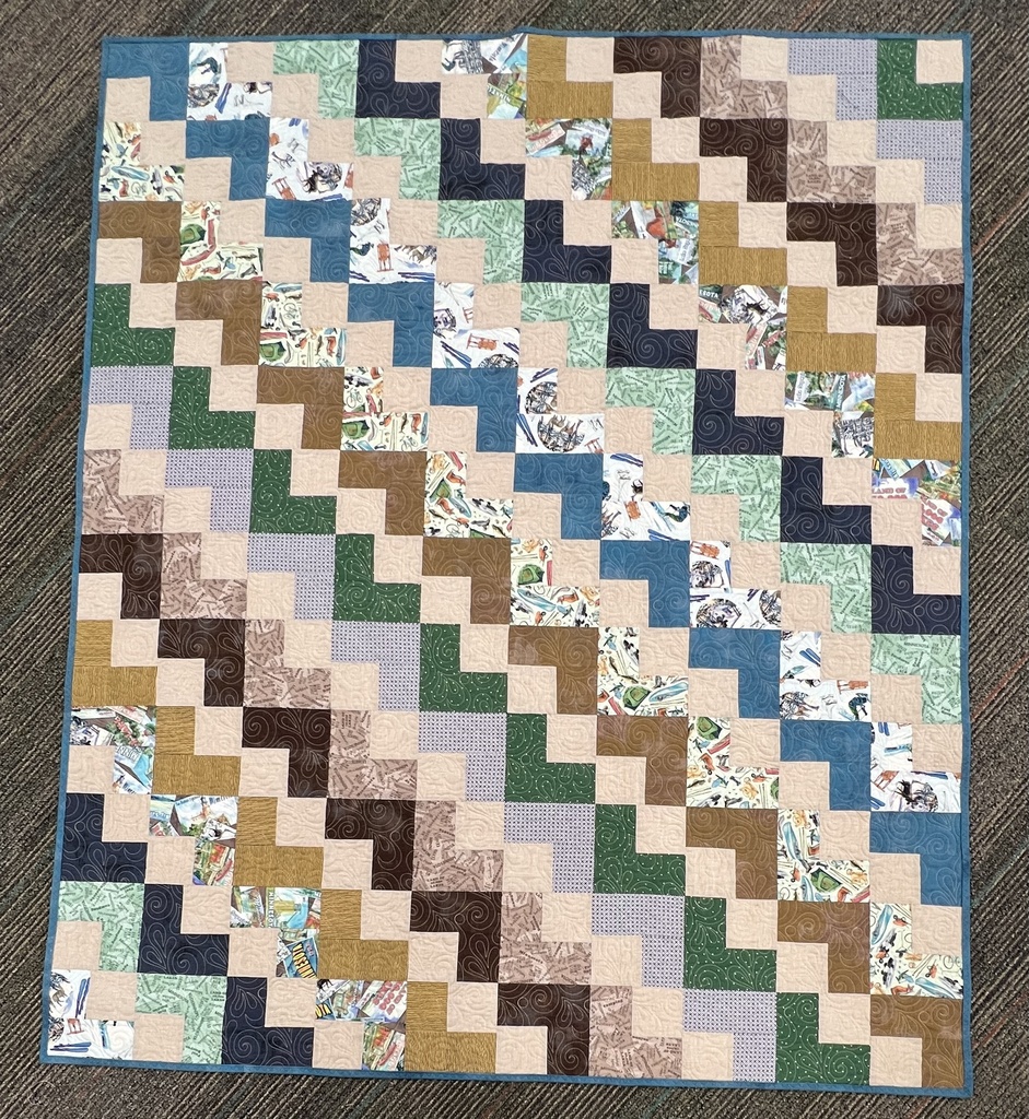 Seaside Park MN Kit, 55" x 66" Includes pattern