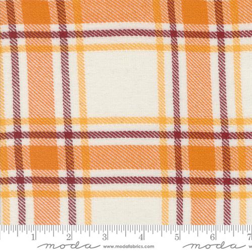 16" Thanksgiving Toweling Harvest Plaid