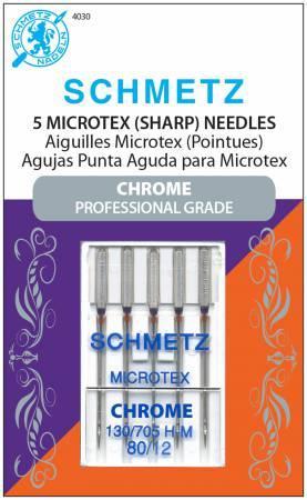 Schmetz Chrome Microtex 80/12